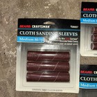 New  Craftsman Cloth Sanding Sleeves Oscillating Spindle Sander Med 80 Grit