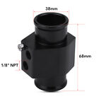 38mm 1 5in 2-stage Radiator Hose Adapter Dual Electric Fan Temp Switch Wire Kit