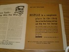 Mill   Factory Rare 1942 Posters Taps Are Scarce Wwii save Tools Win The War