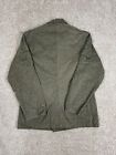East German Vintage 1960   s Army Rain Drop Camo Field Jacket Men   s Small
