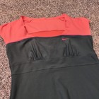 Nike Serena Williams Dress Small Orange Gray Tennis 2009 French Open Activewear