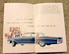 1960 Mercury Sales Brochure 12 Page Booklet Original