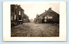 Wwi Neuve Eglise Belgium Village Battlefield English Signs Real Photo Postcard
