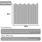 Room Divider Blackout Curtain Track Curtains Wall Dividers Panels Screen For    