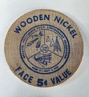 Vtg 1961 Wooden Nickel 325th Anniversary Token Coin Lot Providence  Rhode Island