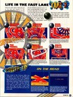 Life In The Fast Lane Take 2 Pinball Machine Magazine Ad Page 1990s