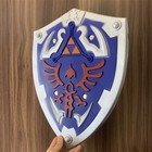 Legend Of Zelda Hylian Master Link Shield Halloween Cosplay Costume Weapon Props