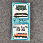 Vintage Model Railroading Books   Catalogs Lionel