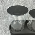 Keurig Coffee Station Pod Tray And Glass Jars New Open Box