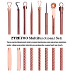 Blackhead Remover Pimple Comedone Extractor Tool Best Acne Removal Kit - Treatme