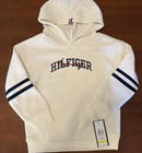 Tommy Hilfiger Boys Hoodie Sweatshirt Sweatpants Ivory Navy Nwt 4