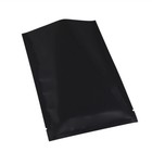 500pcs Flat Black Foil Open Top Mylar Bags Pouches Variety Sizes A616