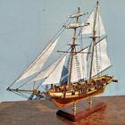 Scale 1 96 Laser-cut Wooden Sailboat Model Kit  The Harvey 1847 Ship Model
