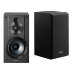 Sony Sscs5 3-way 3-driver Bookshelf Speaker System  black  With Isolation Pads