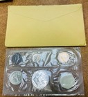 1961  5 Coin Silver Proof Set With Franklin Half   In Relatively Nice Envelope 
