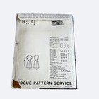 Vogue Paris Original Sewing Pattern 1444 Jean Patou Dress 1960s Uncut Size 14