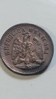 Mexico 1895-m 1 Centavo Error Coin Date Dye Chip cud Au ms