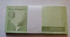 Venezuela 20 000 Bolivares X 25 Pcs Bundle  Circulated -usa Seller - Fast Ship