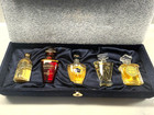 Rare Vintage Guerlain Miniature Perfume Set Samsara Shalimar Mitsouko Champs New