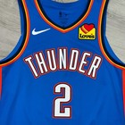 Shai Gilgeous-alexander Pro Cut Oklahoma City Thunder Nike Jersey 46  4 Team