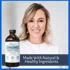 Just Ingredients Cool Mint Mouthwash 3 Pack Hydroxyapatite Fluoride-free