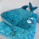      Jellycat Gobfrey Whale Shark Plush     40cm Soft Stuffed Toy