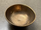Antique Mongolian Tibetan  Buddhist Solid Brass  Offering Bowl