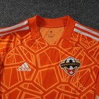 Adidas Soccer Jersey Mens Medium Orange Markham Fc Long Sleeve Aeroready