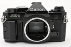 exc 5  Canon Ae-1 Program Black 35mm Slr Film Camera Body From Japan