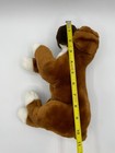 Toys R Us Animal Alley Boxer Puppy Dog Plush 12  Stuffed Animal Brown 2000