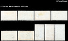 Cook Islands 1949 Sc 131-140 Various Scenes Of Cook Islands   p - 3 - Mnh Og  F v