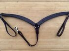 Billy Cook Dark Oil Tooled Western Breast Collar  898   Used 1x