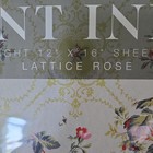  lattice Rose   Iron Orchid Design Paint Inlay