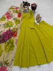 Indian Bollywood Anarkali Gown Designer Salwar Kameez Pakistani Dress Suit Party