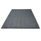 Dump Truck Mesh Tarp  7 5x18 Ft  Pvc Coated Black Heavy Duty Cover With 5 5  18o