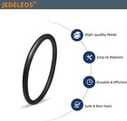 Jedeleos Rd Belt 66100 Vacuum Belts For Sanitaire Eureka Upright 6 Pack