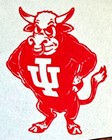 Vintage Indiana University Hoosiers Football Pennant  Mascot  Wow 