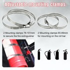 Car Fire Extinguisher Mount Holder Bracket Adjustable For Atv Utv Jeep Polaris