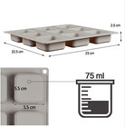 9 Cavities Square Soap Mold Diy Handmade Silicone Mold For Soap Making Candle Ca