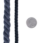 Twisted Cotton Rope - 1 4  Inch Rope In 10  25  50  And 100 Feet - Solid Colors