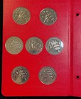 1970 East Caribbean 4 Dollar Fao Proof Set - Red Album Page 6a - Low Mintage