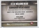 2017 Topps The Walking Dead Season 6 Relics Walker  wa 0fr5