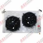 3 Row Radiator shroud Fan Fit 1973-1976 Chevy Corvette Stingray C3 5 7l 7 4l V8