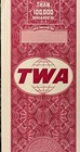 Twa Specimen Stock Certificate With Famous Logo- Great American Airline