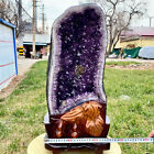 62lb Large Natural Amethyst Geode Cathedral Crystal Cluster Specimen Healing