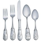 Spode Woodland 18 10 Stainless Steel 60pc  Flatware Set  service For Twelve 
