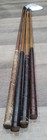 4 Antique Vintage Hickory Wood Shaft Golf Club Jiggers Uncle Sam Fat Man J Horne
