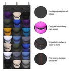 Hat Organizer Racks For Baseball Caps 24 Deep Pockets Visible Hat Holder Rack Us