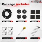 6 Pass Ultra-cool Tube And Fin Transmission Cooler Universal 5 16  6-pass Black