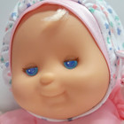 Fisher Price Puffalump Snuggle Light Baby Pink Nylon Stars Hearts Works Pajamas